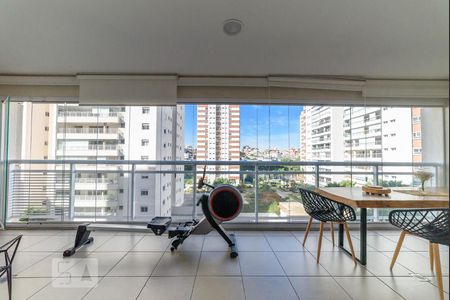 Varanda gourmet de apartamento à venda com 3 quartos, 135m² em Cerâmica, São Caetano do Sul
