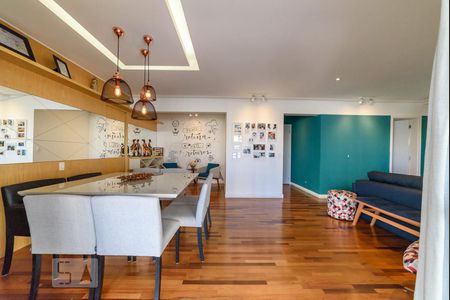 Sala de Jantar de apartamento à venda com 3 quartos, 135m² em Cerâmica, São Caetano do Sul