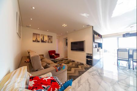 Sala de apartamento para alugar com 2 quartos, 90m² em Jardim Bela Vista, Santo André