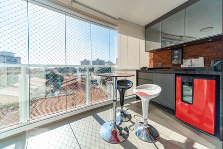 Varanda gourmet de apartamento para alugar com 2 quartos, 90m² em Jardim Bela Vista, Santo André