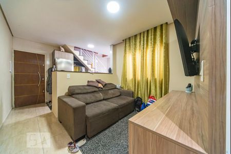 Sala de apartamento à venda com 2 quartos, 110m² em Vila Tibiriçá, Santo André