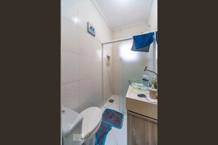 Banheiro de apartamento à venda com 2 quartos, 110m² em Vila Tibiriçá, Santo André