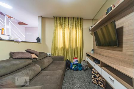 Sala de apartamento à venda com 2 quartos, 110m² em Vila Tibiriçá, Santo André