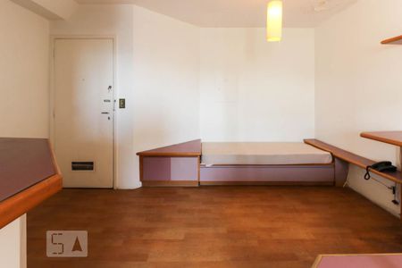 Sala de apartamento para alugar com 1 quarto, 39m² em Indianópolis, São Paulo