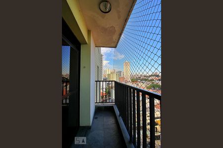 Varanda da Sala de apartamento para alugar com 3 quartos, 126m² em Santa Teresinha, Santo André