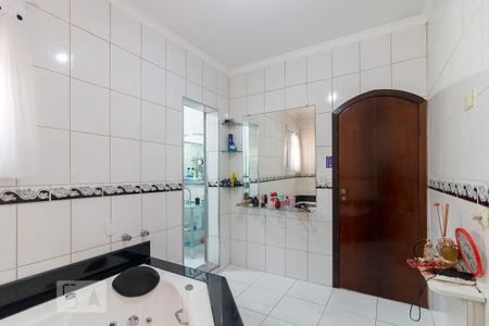 Casa para alugar com 385m², 3 quartos e 5 vagasBanheiro quarto 3 suíte