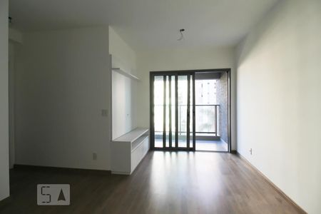 Sala de apartamento para alugar com 1 quarto, 50m² em Indianópolis, São Paulo