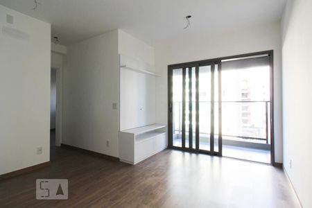 Sala de apartamento para alugar com 1 quarto, 50m² em Indianópolis, São Paulo