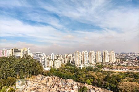 Vista da Varanda de apartamento para alugar com 1 quarto, 45m² em Fazenda Morumbi, São Paulo