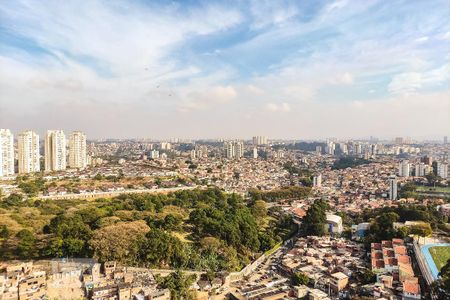 Vista da Varanda de apartamento para alugar com 1 quarto, 45m² em Fazenda Morumbi, São Paulo