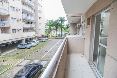 Varanda da Sala de apartamento para alugar com 3 quartos, 68m² em Pechincha, Rio de Janeiro