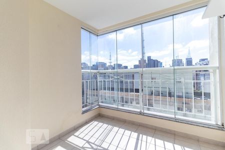 Varanda da sala de apartamento à venda com 2 quartos, 69m² em Jardim Paulista, São Paulo