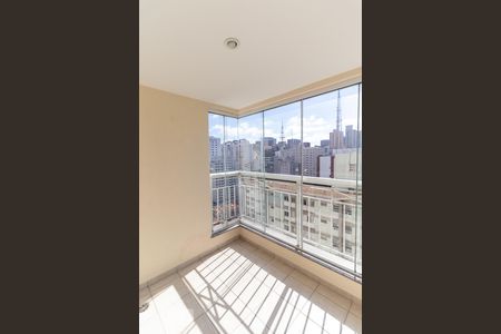 Varanda da sala de apartamento à venda com 2 quartos, 69m² em Jardim Paulista, São Paulo
