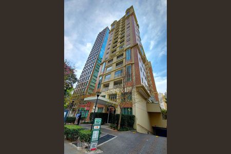 Apartamento para alugar com 45m², 1 quarto e 1 vaga Apartamento para alugar com 45m², 1 quarto e 1 vagaFachada