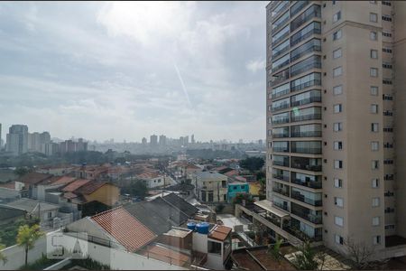 Vista da Varanda Gourmet de apartamento à venda com 1 quarto, 46m² em Vila Guarani (z Sul), São Paulo