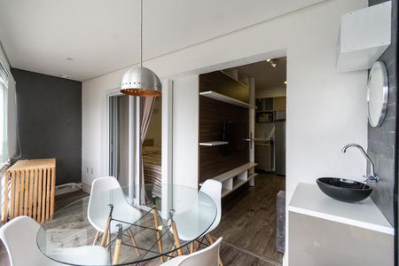 Varanda de apartamento para alugar com 1 quarto, 34m² em Pinheiros, São Paulo