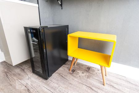 Varanda de apartamento para alugar com 1 quarto, 34m² em Pinheiros, São Paulo