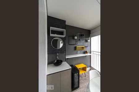 Varanda de apartamento para alugar com 1 quarto, 34m² em Pinheiros, São Paulo