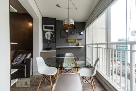 Varanda de apartamento para alugar com 1 quarto, 34m² em Pinheiros, São Paulo