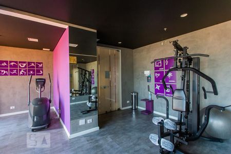 Apartamento para alugar com 35m², 1 quarto e 1 vaga Apartamento para alugar com 35m², 1 quarto e 1 vagaAcademia