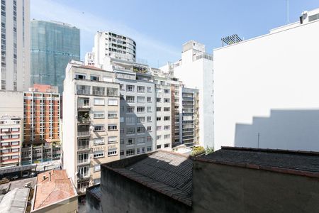 Vista da Sacada de apartamento para alugar com 1 quarto, 28m² em República, São Paulo