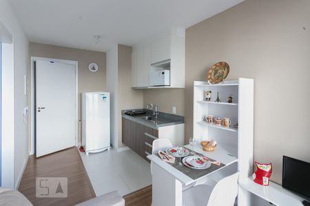 Sala de apartamento para alugar com 1 quarto, 28m² em República, São Paulo