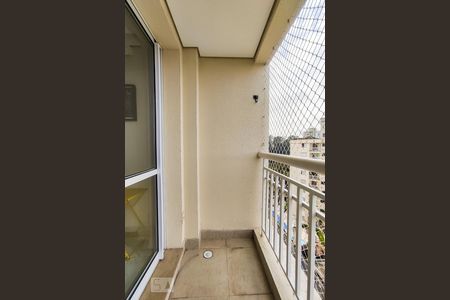 Studio à venda com 38m², 1 quarto e 1 vagaVaranda