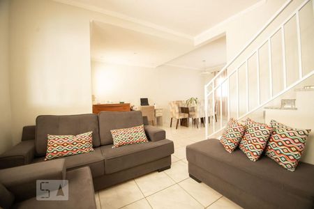 sala de casa de condomínio à venda com 3 quartos, 129m² em Jardim Novo Campos Elíseos, Campinas