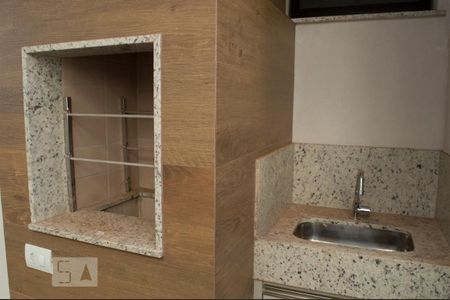 Varanda gourmet de apartamento para alugar com 2 quartos, 76m² em Lagoinha, Uberlândia