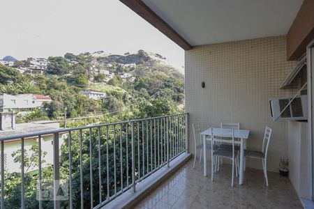 Varanda da Sala de apartamento à venda com 2 quartos, 65m² em Tijuca, Rio de Janeiro