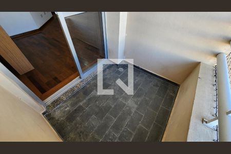 Varanda da Sala de apartamento para alugar com 3 quartos, 148m² em Vila Matias, Santos