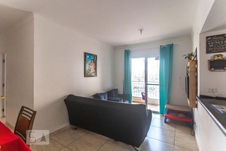 Sala de estar de apartamento à venda com 2 quartos, 71m² em Rudge Ramos, São Bernardo do Campo