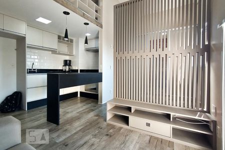 Detalhe da sala de kitnet/studio para alugar com 1 quarto, 31m² em Vila Mariana, São Paulo