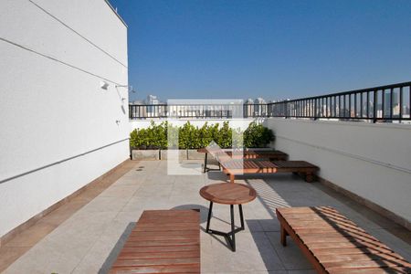 Studio à venda com 26m², 1 quarto e sem vagaTerraço