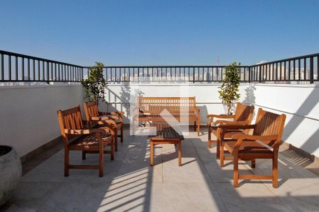 Studio à venda com 26m², 1 quarto e sem vagaTerraço