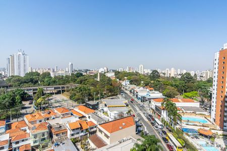 Varanda da Sala de apartamento à venda com 3 quartos, 74m² em Vila Regente Feijó, São Paulo