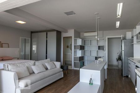 Studio de kitnet/studio para alugar com 1 quarto, 56m² em Pompéia, Santos