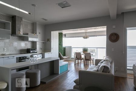 Studio de kitnet/studio para alugar com 1 quarto, 56m² em Pompéia, Santos