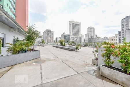 Apartamento para alugar com 36m², 2 quartos e sem vaga Apartamento para alugar com 36m², 2 quartos e sem vagaÁrea comum - Terraço