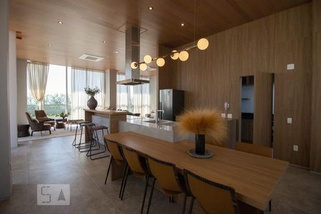 Apartamento para alugar com 35m², 1 quarto e 1 vaga Apartamento para alugar com 35m², 1 quarto e 1 vagaÁrea comum - Salão de festas