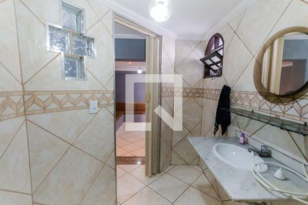 Banheiro de casa para alugar com 1 quarto, 40m² em Jardim Santo Alberto, Santo André