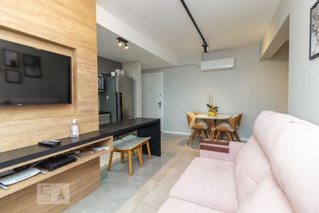Sala de apartamento à venda com 2 quartos, 55m² em Azenha, Porto Alegre