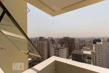 Varanda  de apartamento para alugar com 1 quarto, 43m² em Aclimação, São Paulo