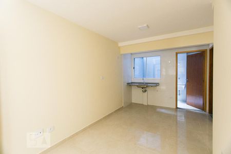 Sala/Cozinha de apartamento à venda com 2 quartos, 34m² em Vila Regente Feijó, São Paulo