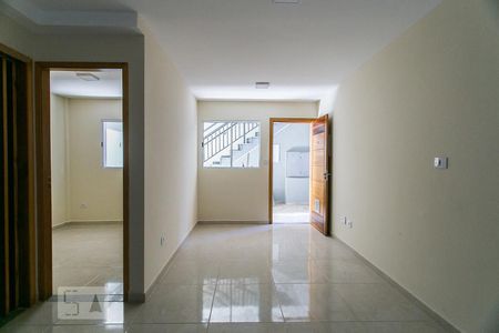 Sala/Cozinha de apartamento à venda com 2 quartos, 34m² em Vila Regente Feijó, São Paulo
