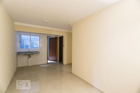 Sala/Cozinha de apartamento à venda com 2 quartos, 34m² em Vila Regente Feijó, São Paulo