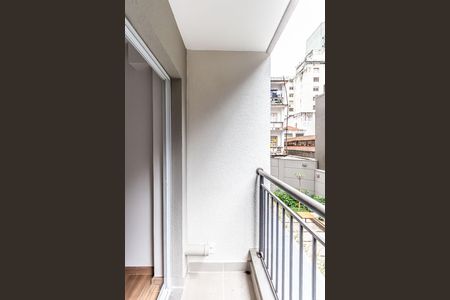 Varanda de apartamento para alugar com 1 quarto, 28m² em República, São Paulo