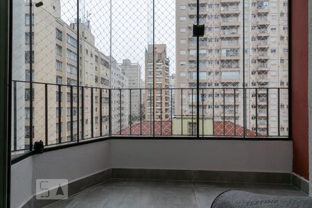 Varanda de apartamento para alugar com 1 quarto, 38m² em Bela Vista, São Paulo