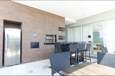 area gourmet de kitnet/studio para alugar com 1 quarto, 30m² em Santana, São Paulo