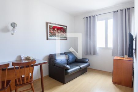 sala de apartamento para alugar com 1 quarto, 50m² em Vale do Sereno, Nova Lima